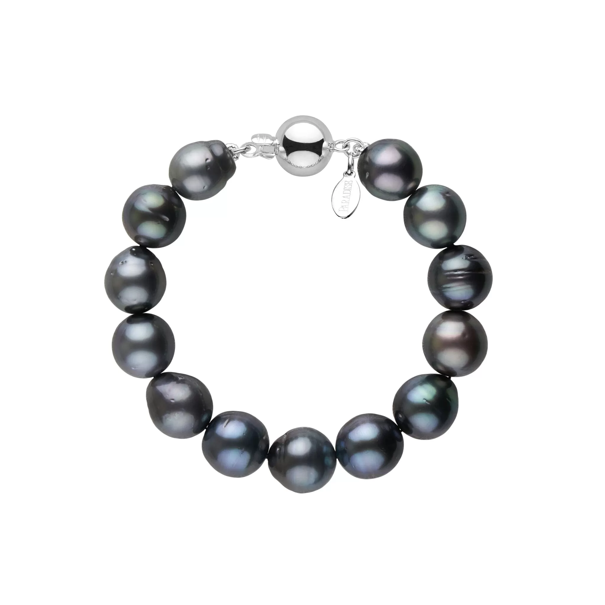 11.2-12.8 mm AA  Tahitian Drop Pearl Bracelet