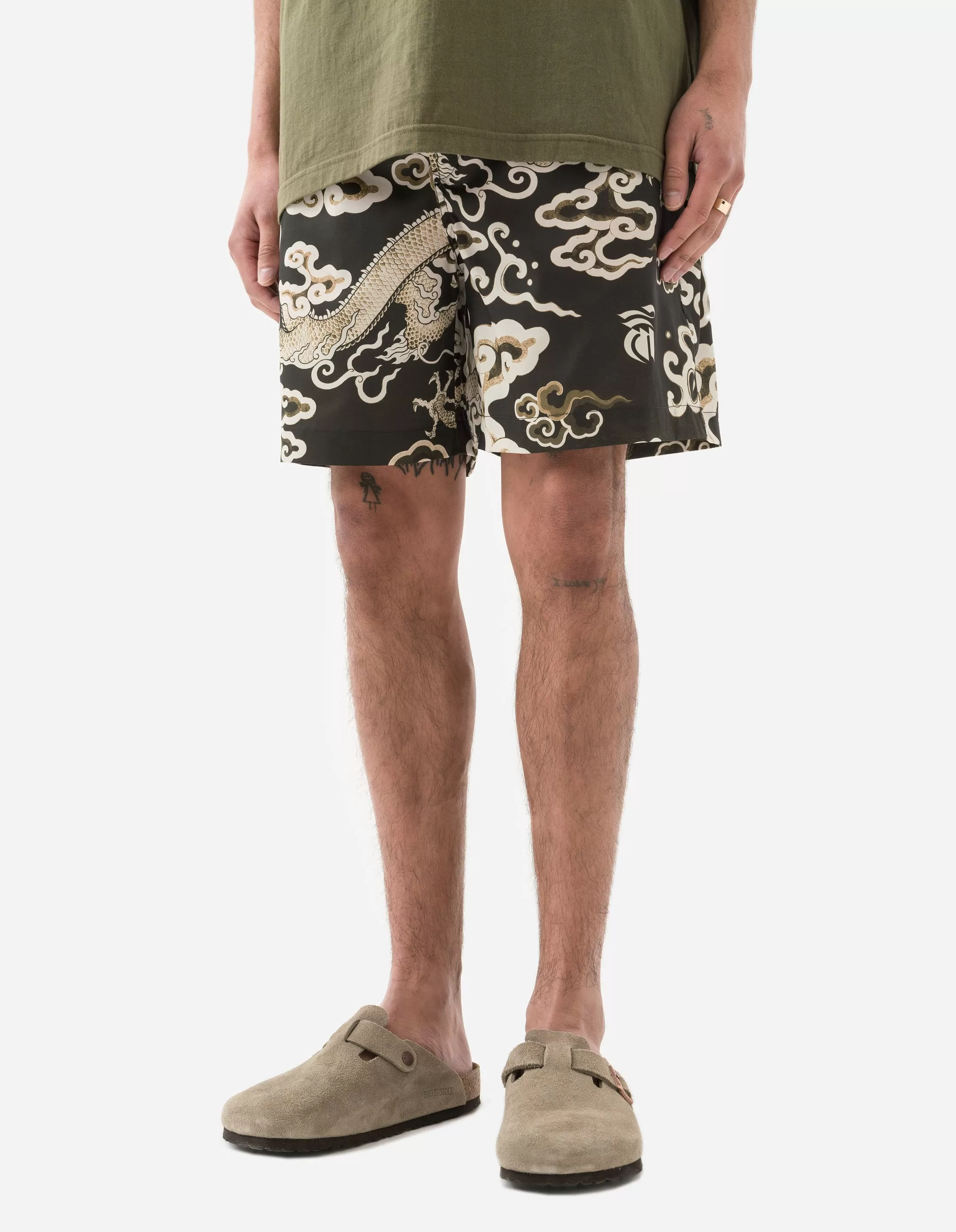 1273 Cloud Dragon Swim Shorts Olive