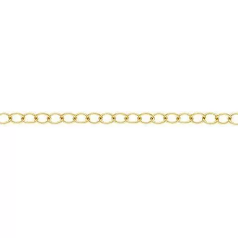 14K Gold Filled 4.7 x 5mm Cable Chain (1 foot) #10