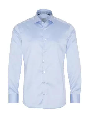 1863 by Eterna Slim Fit Shirt, Blue