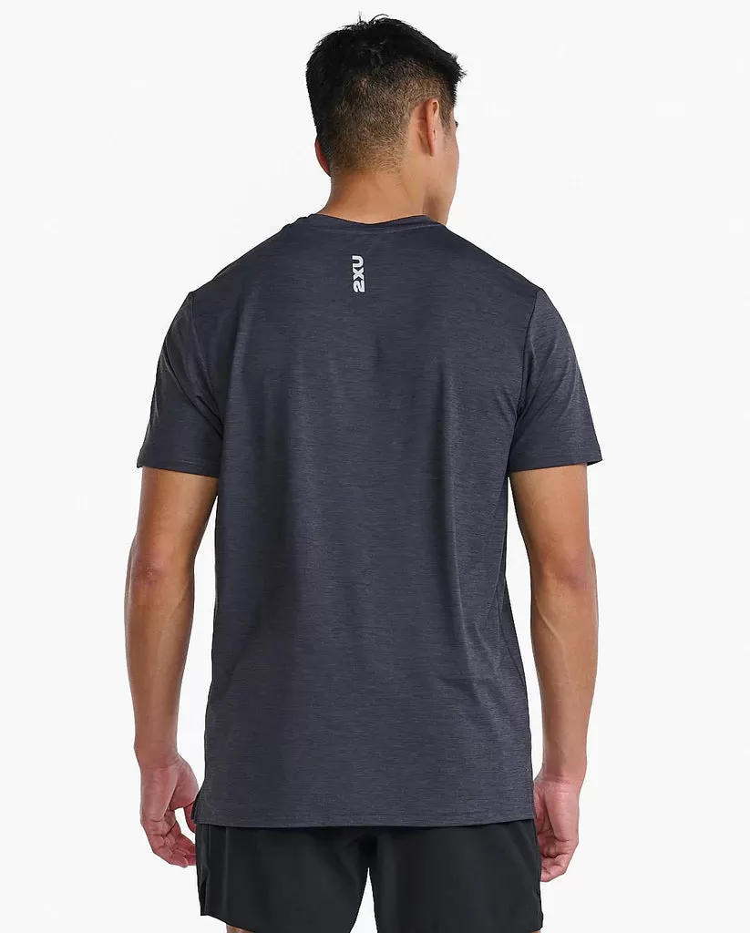 2XU Mens Motion Graphic Tee - India Ink/Black