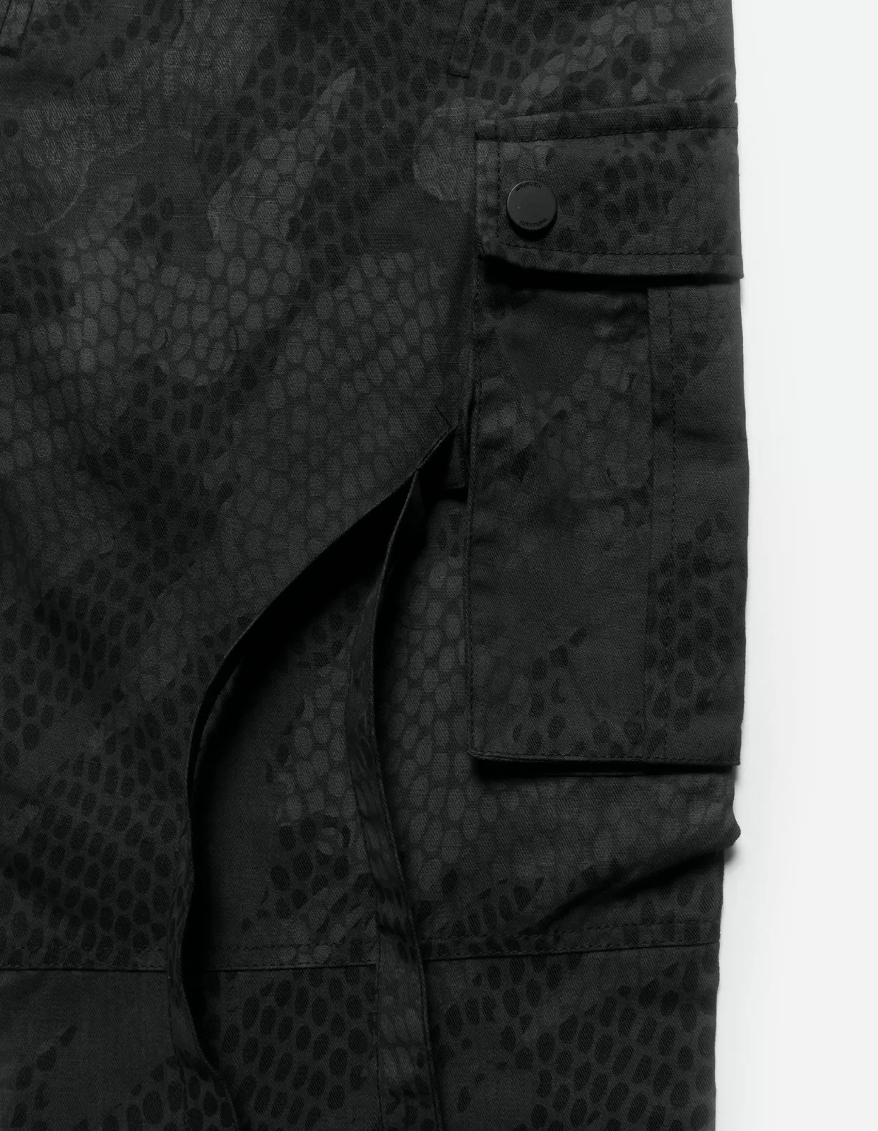 5066 Camo Hemp Cargo Track Pants Subdued Night