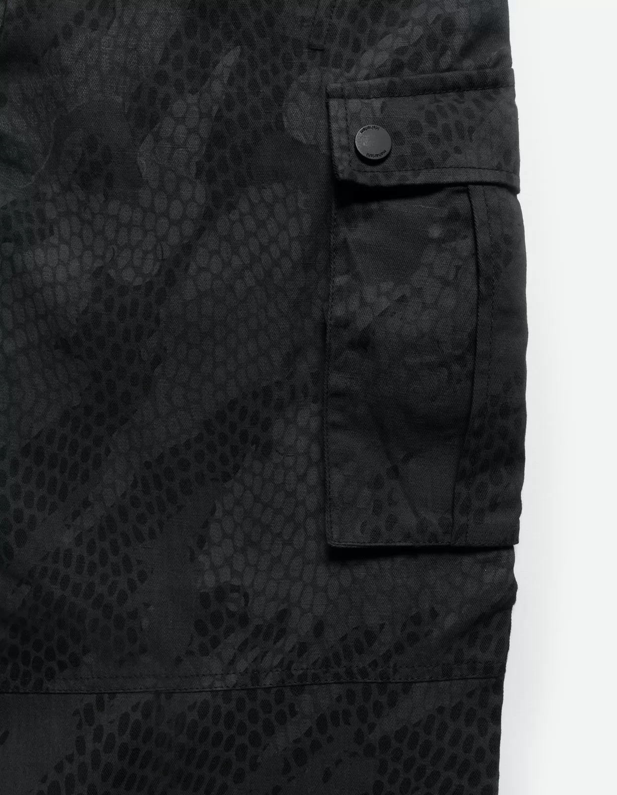 5066 Camo Hemp Cargo Track Pants Subdued Night