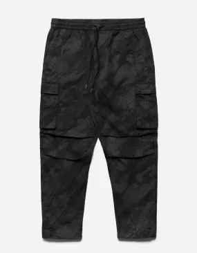 5066 Camo Hemp Cargo Track Pants Subdued Night