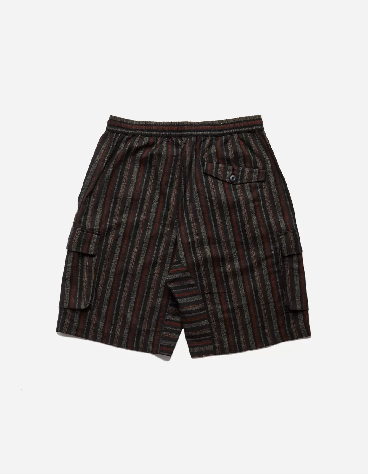 5117 Wagara Low Cargo Track Shorts Black