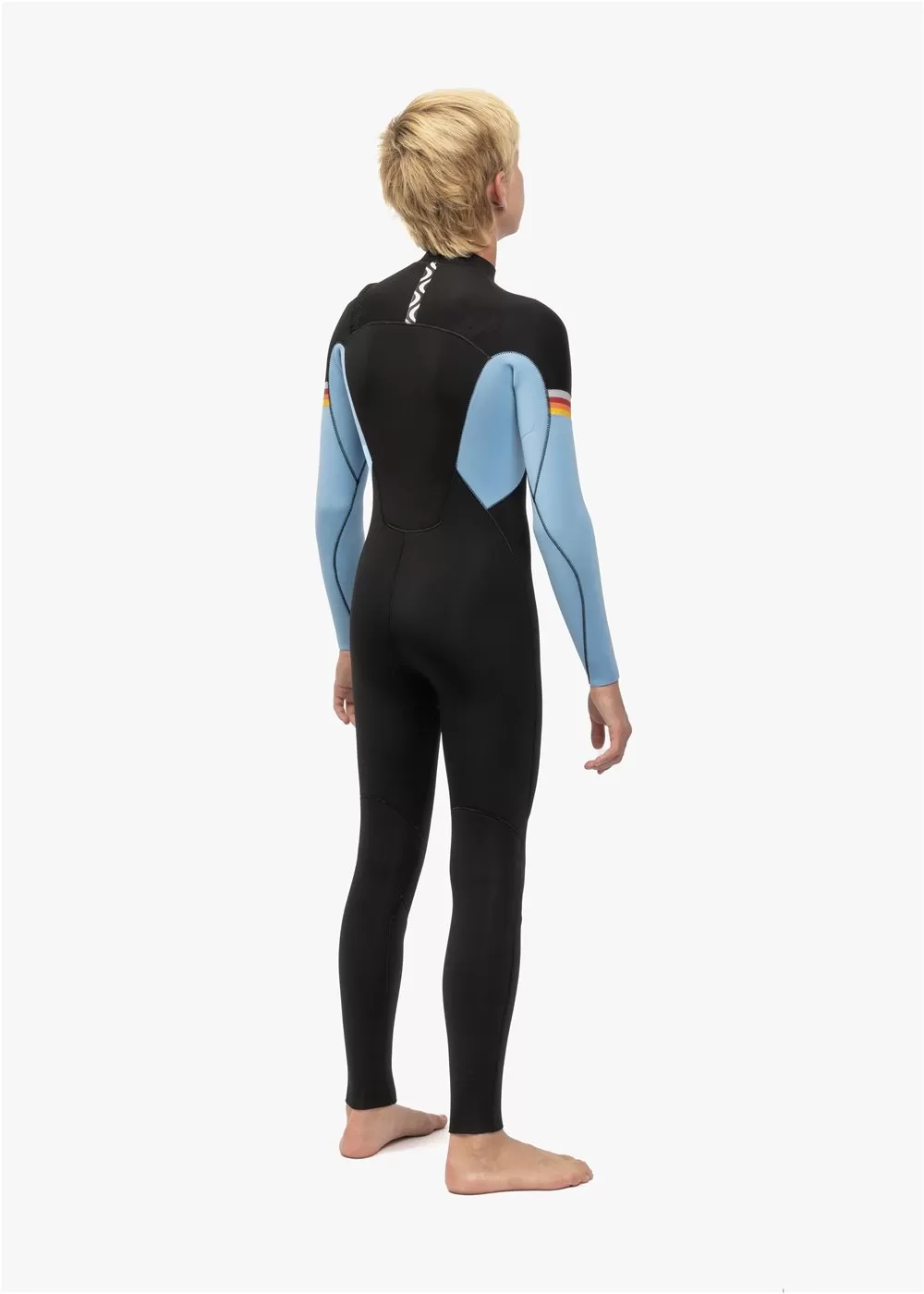 7 Seas Boys Raditude 3-2 Full Chest Zip Wetsuit