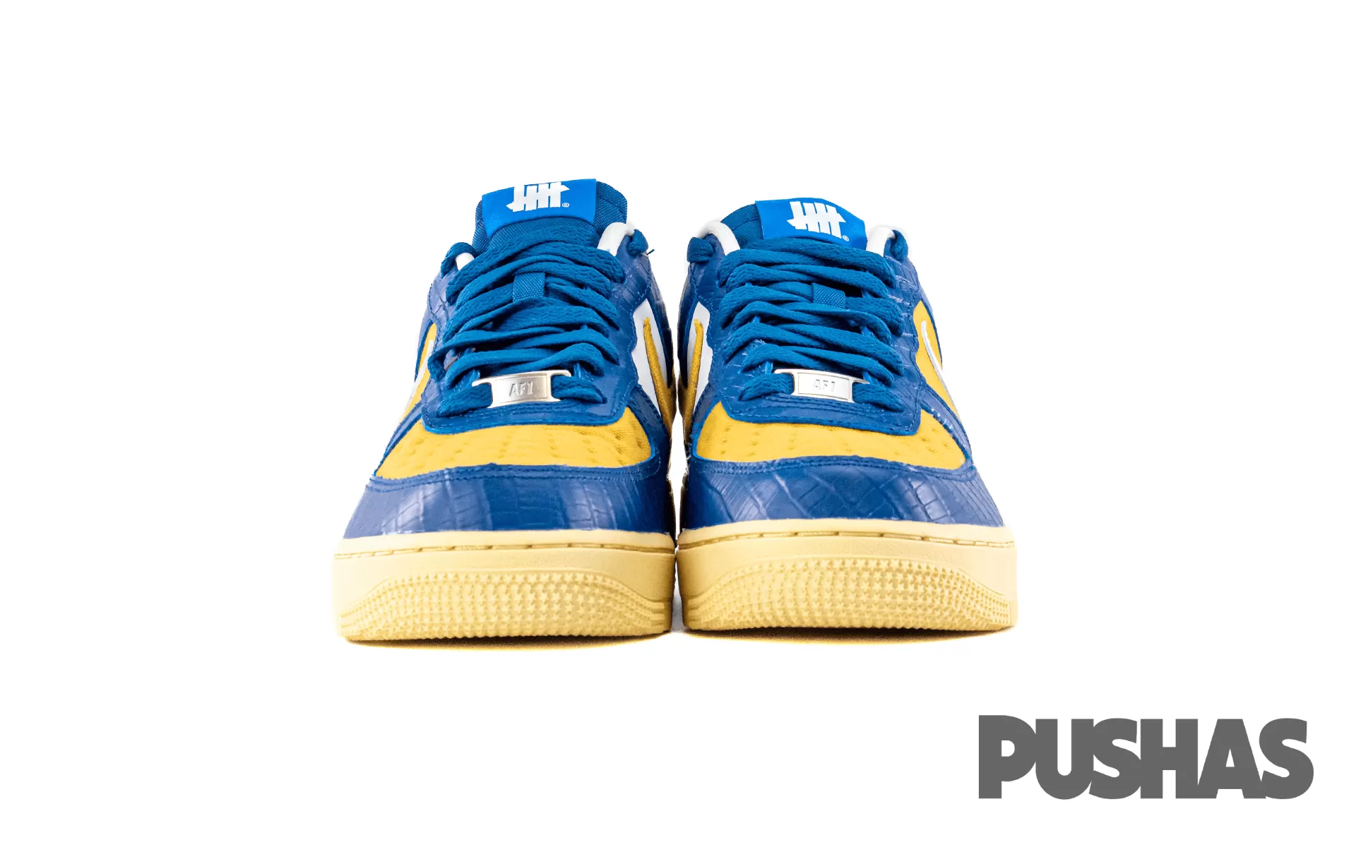 Air Force 1 Low SP x Undefeated '5 On It Blue Yellow Croc' (2021)