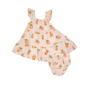 Angel Dear Twirly Sundress, Peaches