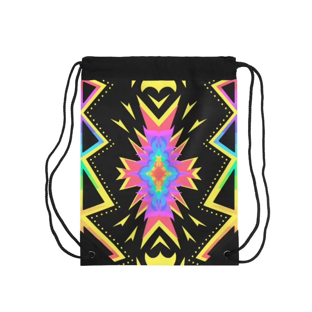 Applique Drawstring Bag