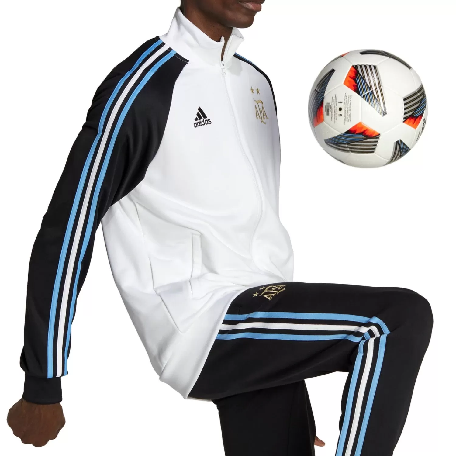 Argentina Casual 3S presentation Soccer tracksuit 2022/23 - Adidas