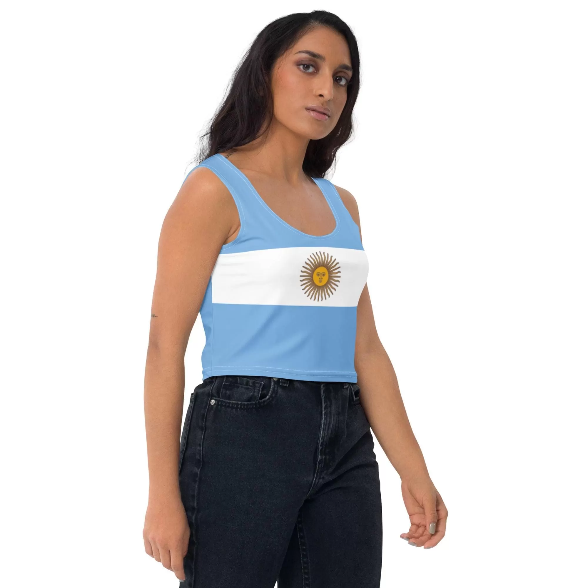 Argentina Crop Top / Clothing Argentina Flag