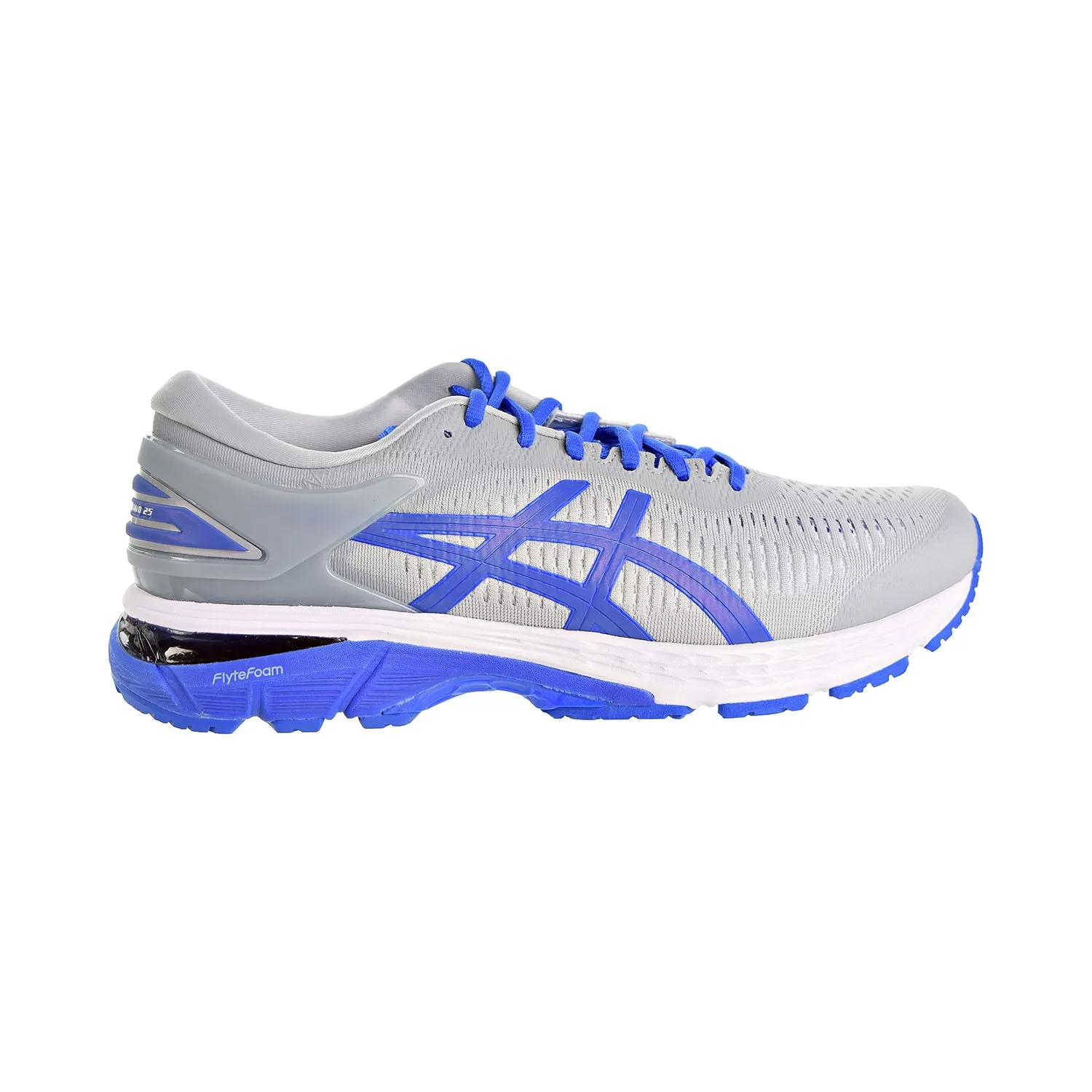 Asics Gel-Kayano 25 Lite-Show Men's Shoes Mid Grey/Illusion Blue