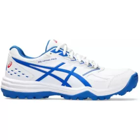 Asics Gel Lethal Field Men's Cricket Shoes - White/Tuna Blue