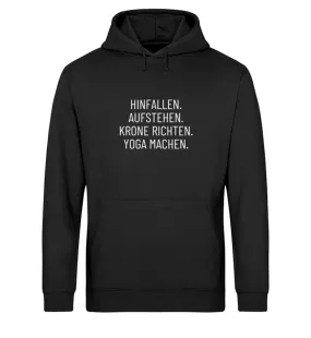 Aufstehen Bio Hoodie Unisex