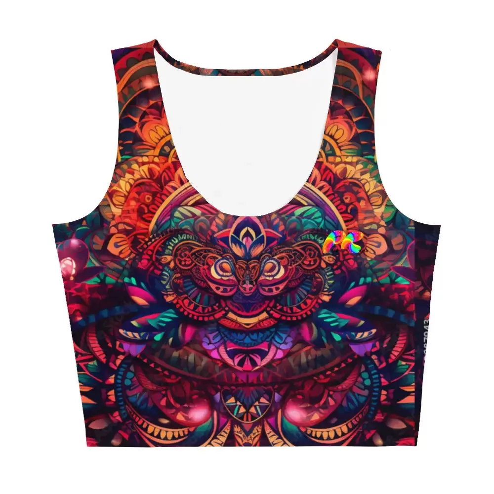 Ayahuasca Rave Crop Top