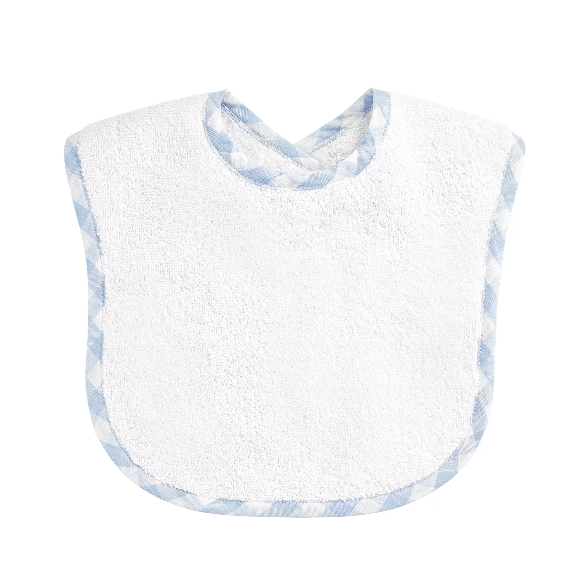 Baby Club Chic Light Blue Oversized Bib