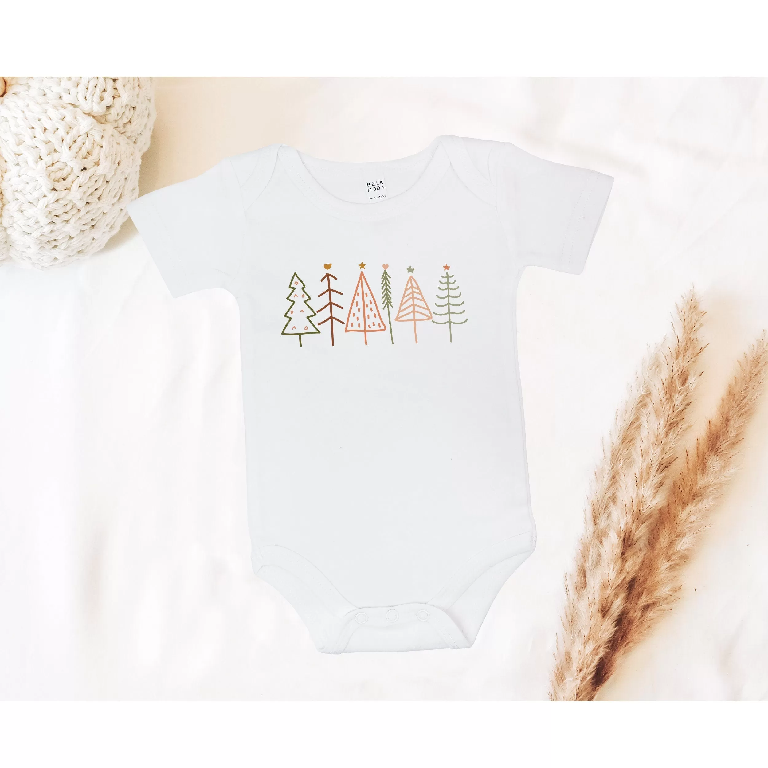 Baby's Christmas Bodysuit