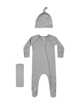 Bamboo Layette Set – Criss Cross