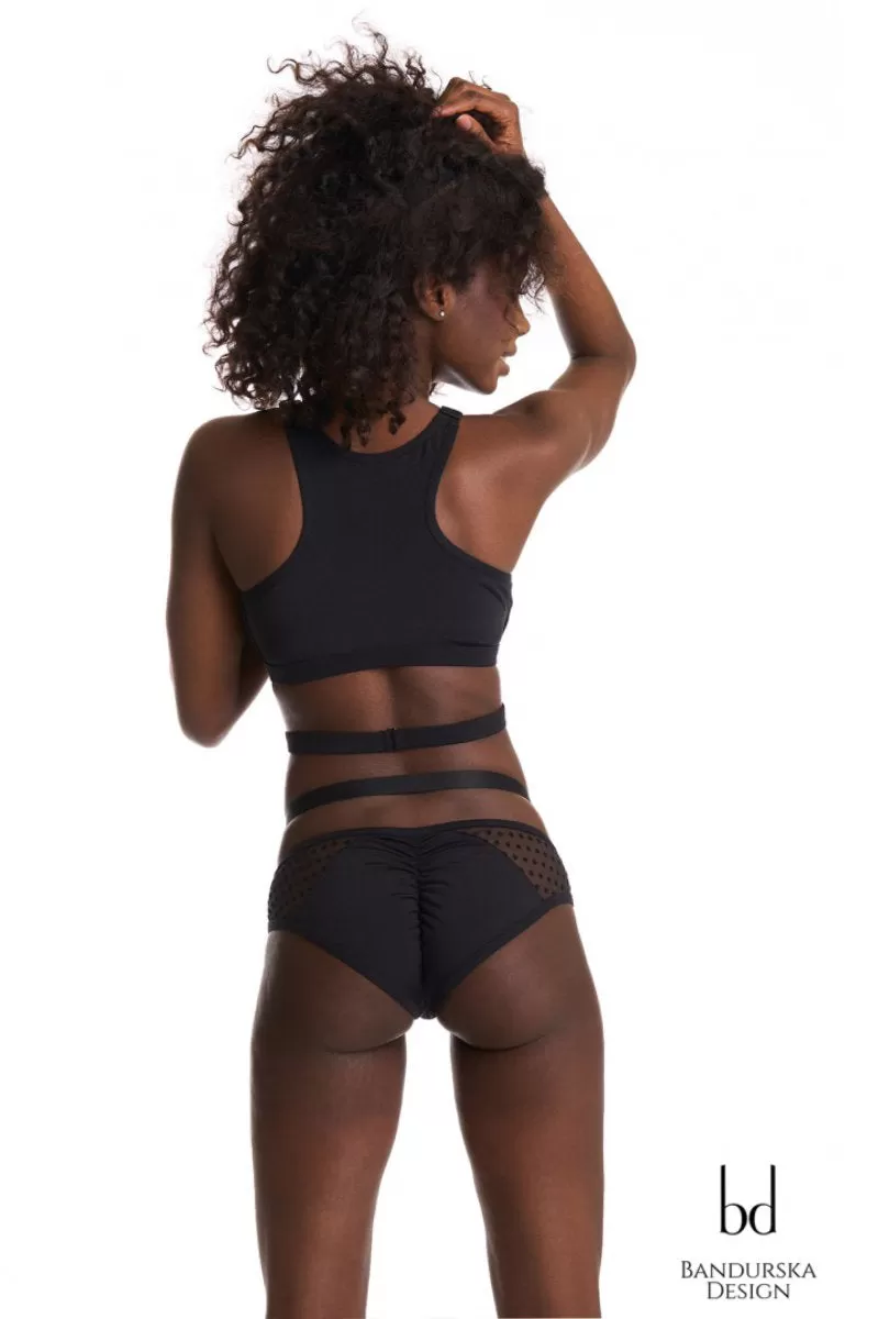 Bandurska Evening Bottoms - Black