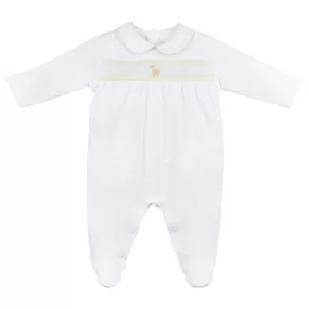 Bath Time Smock Footie | Baby Unisex