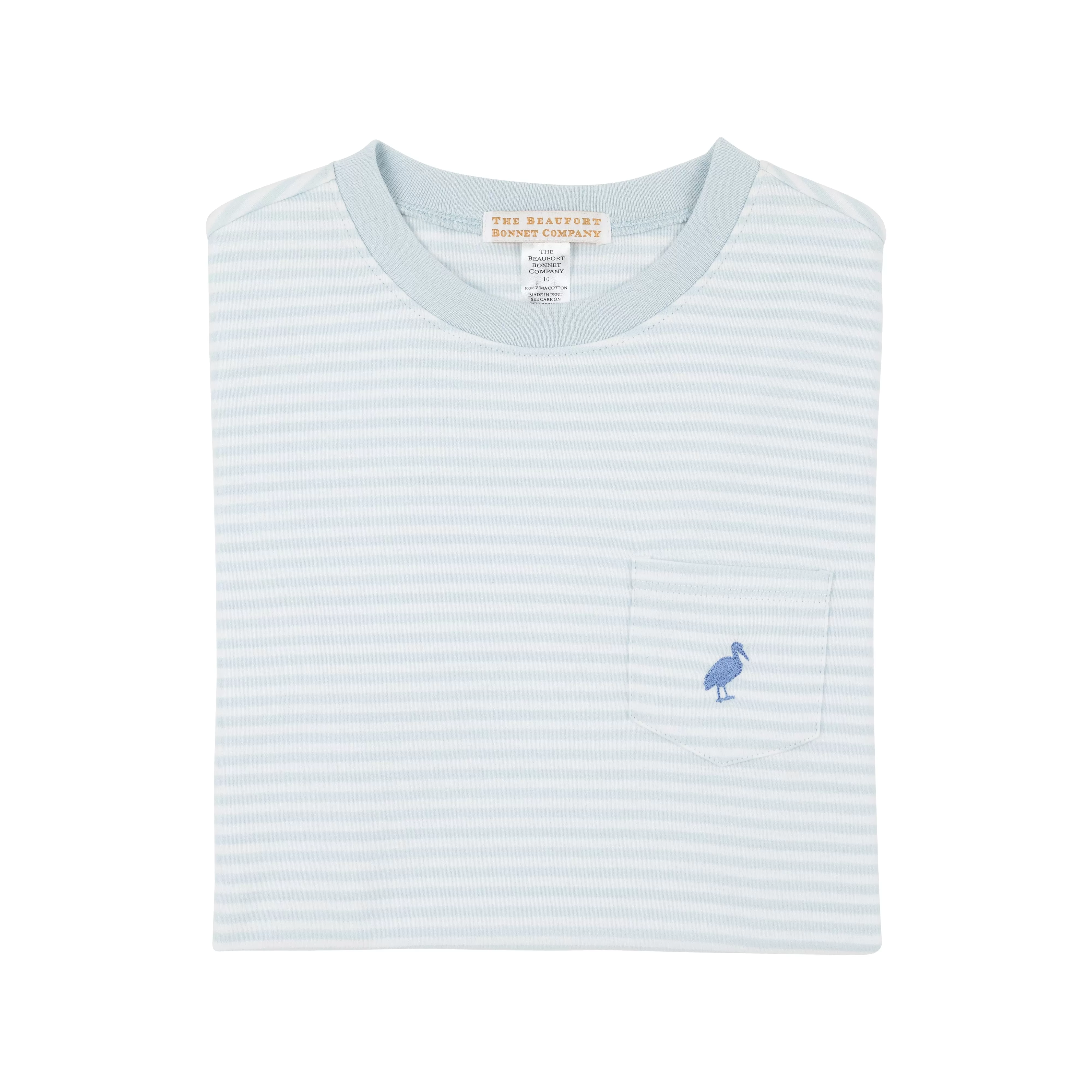 Beaufort Bonnet Carter Crewneck, Buckhead Blue Stripe