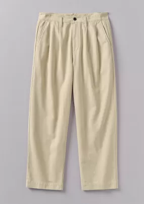 Bill Cotton Wide Leg Pants | Stone