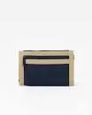 Billetera Rusty Plymouth Tri-Fold Wallet Navy Blue