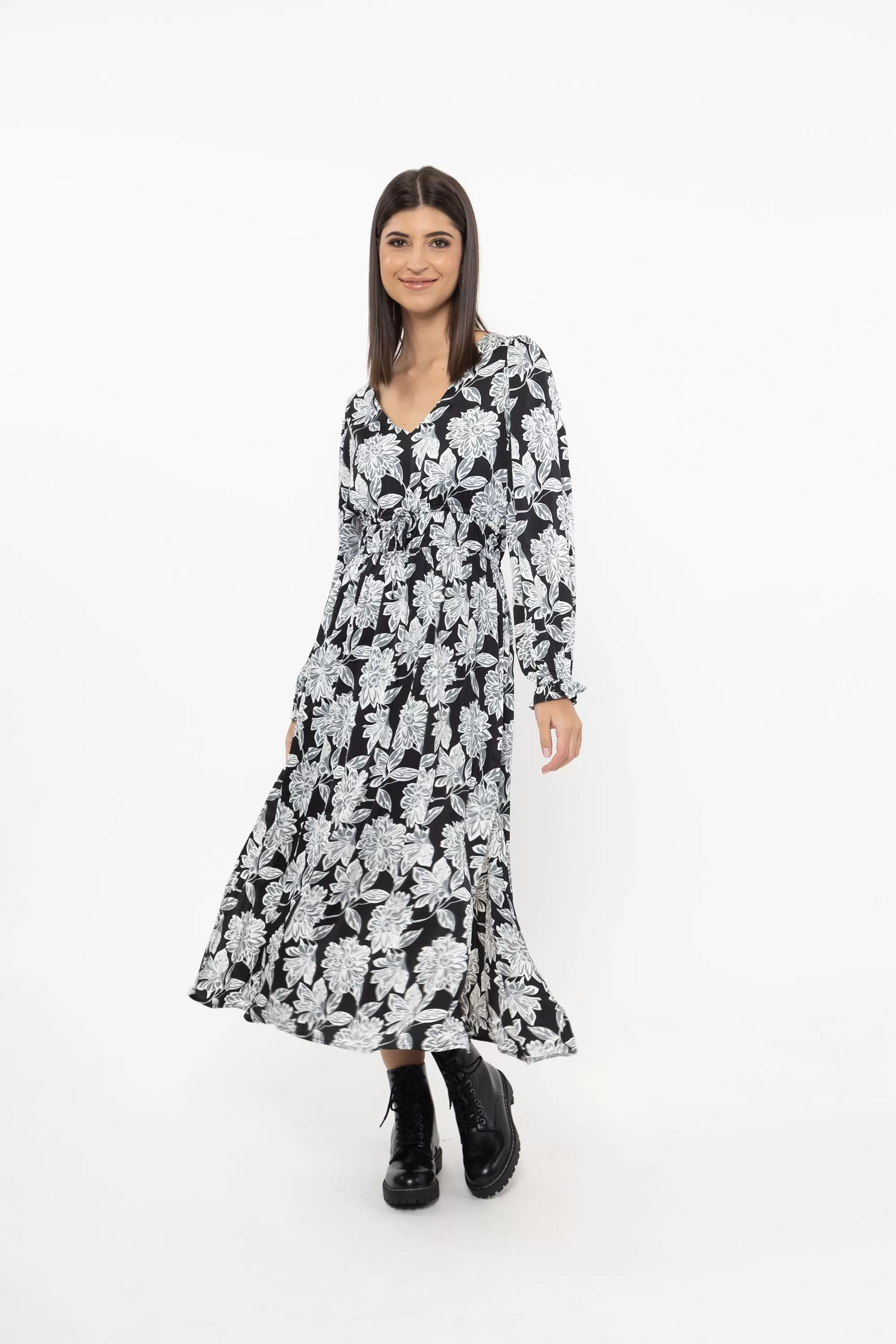 Billie the Label Freefall Dress  - Spaced Flower