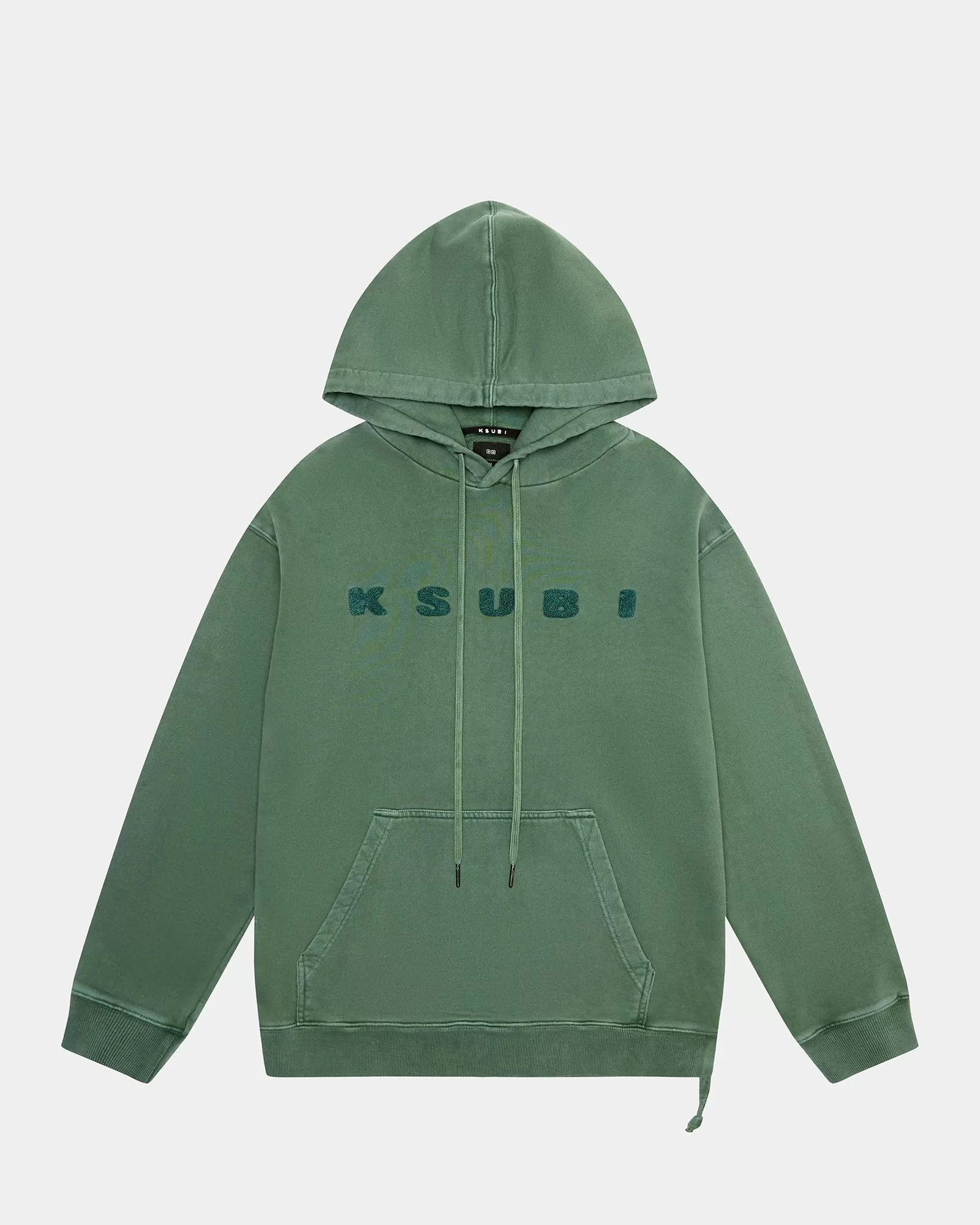 BLOCKED BIGGIE HOODIE EMERALD