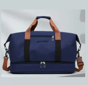 Blue Travel Duffel Bag for Men & Women 4130