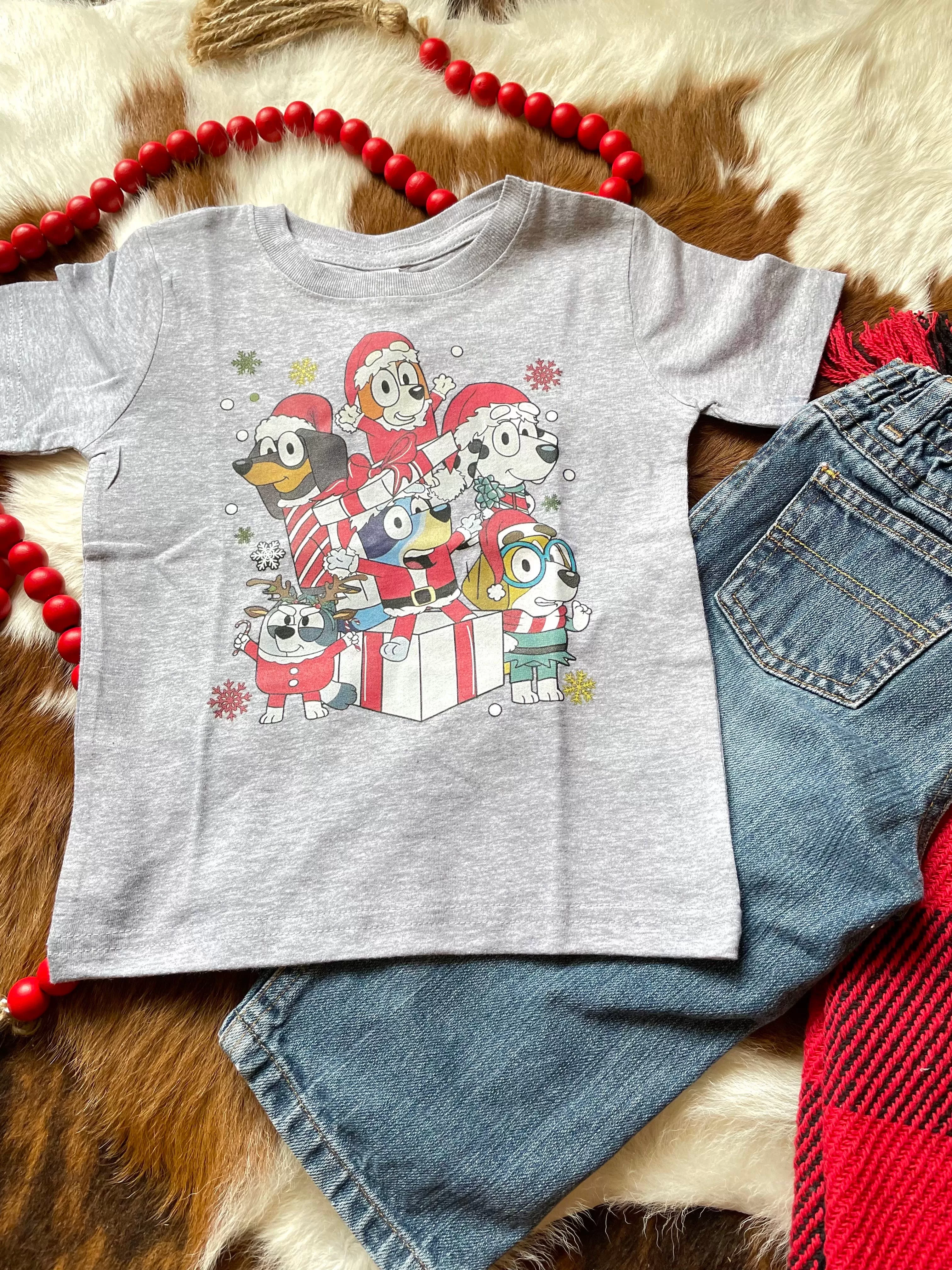 Bluey Christmas Tee