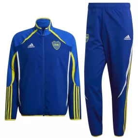 Boca Juniors retro woven presentation tracksuit 2022 - Adidas