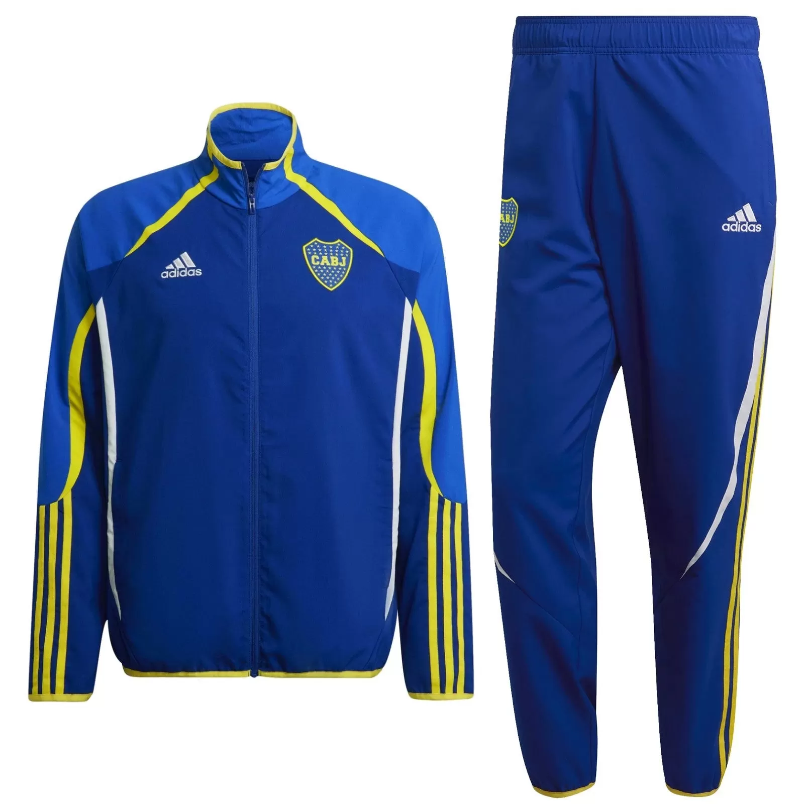 Boca Juniors retro woven presentation tracksuit 2022 - Adidas