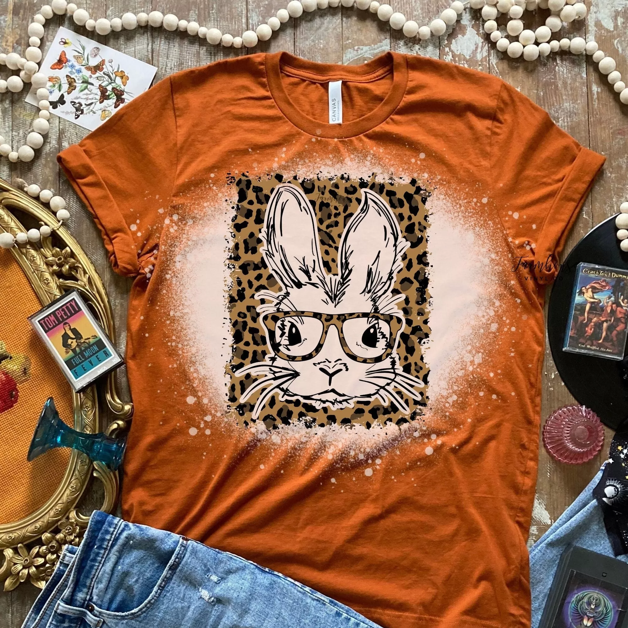 BOHO Bunny Leopard Shirt