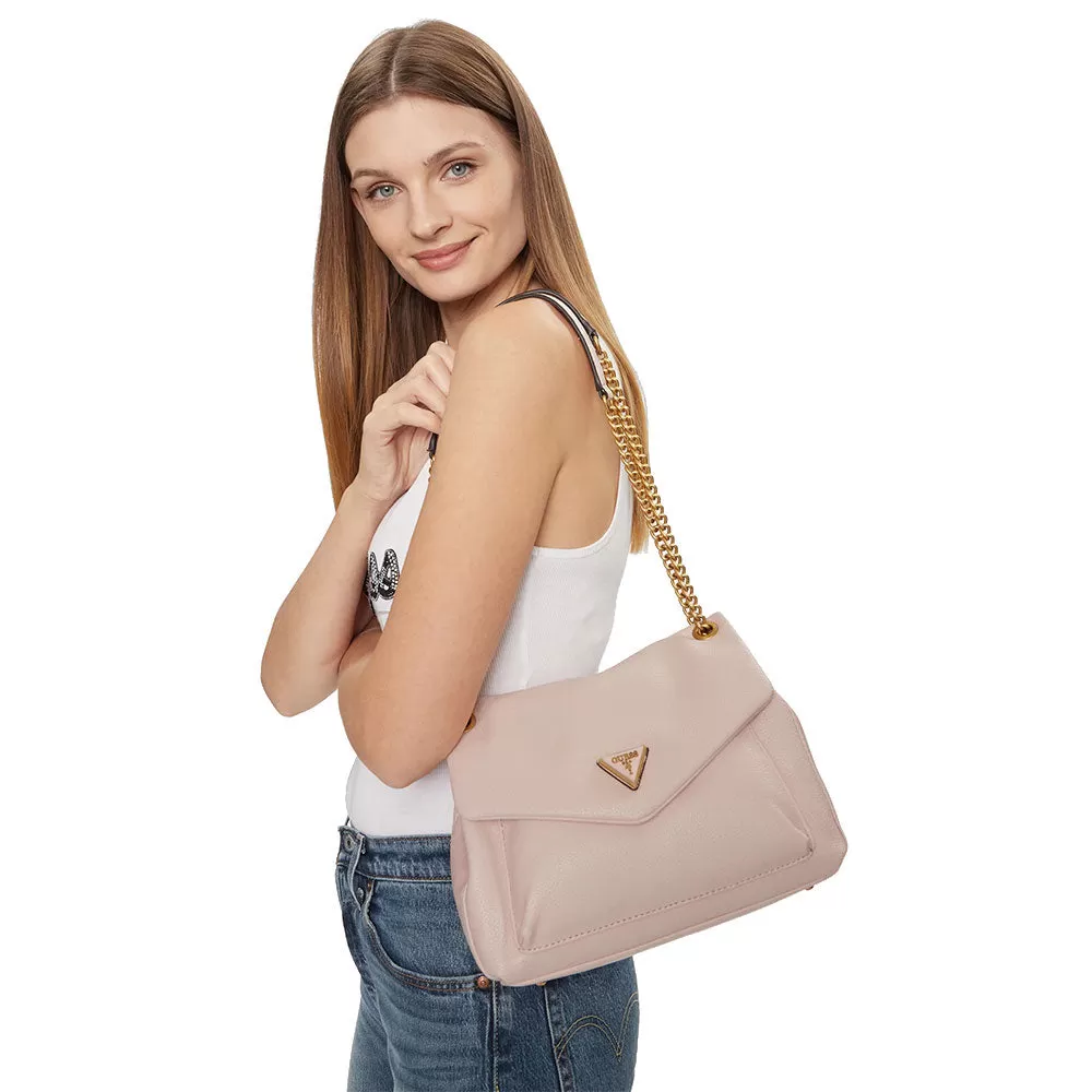 Borsa Donna a Spalla GUESS Linea Laryn Colore Light Rose