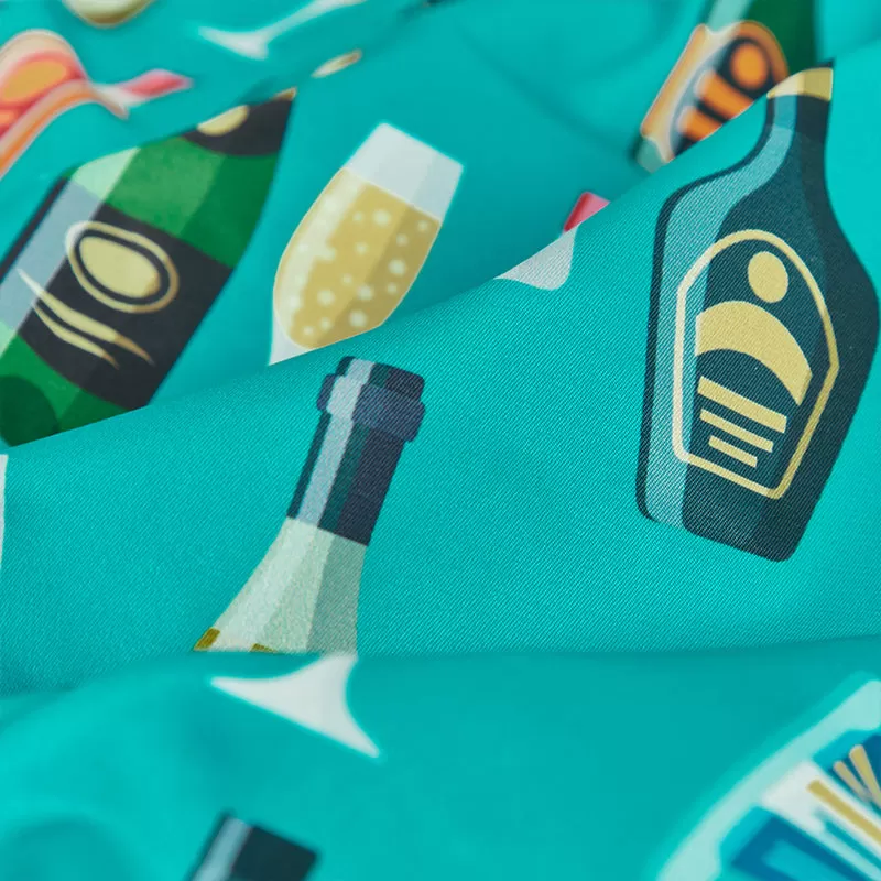 BOTTLE PRINTED SWIM TRUNKS