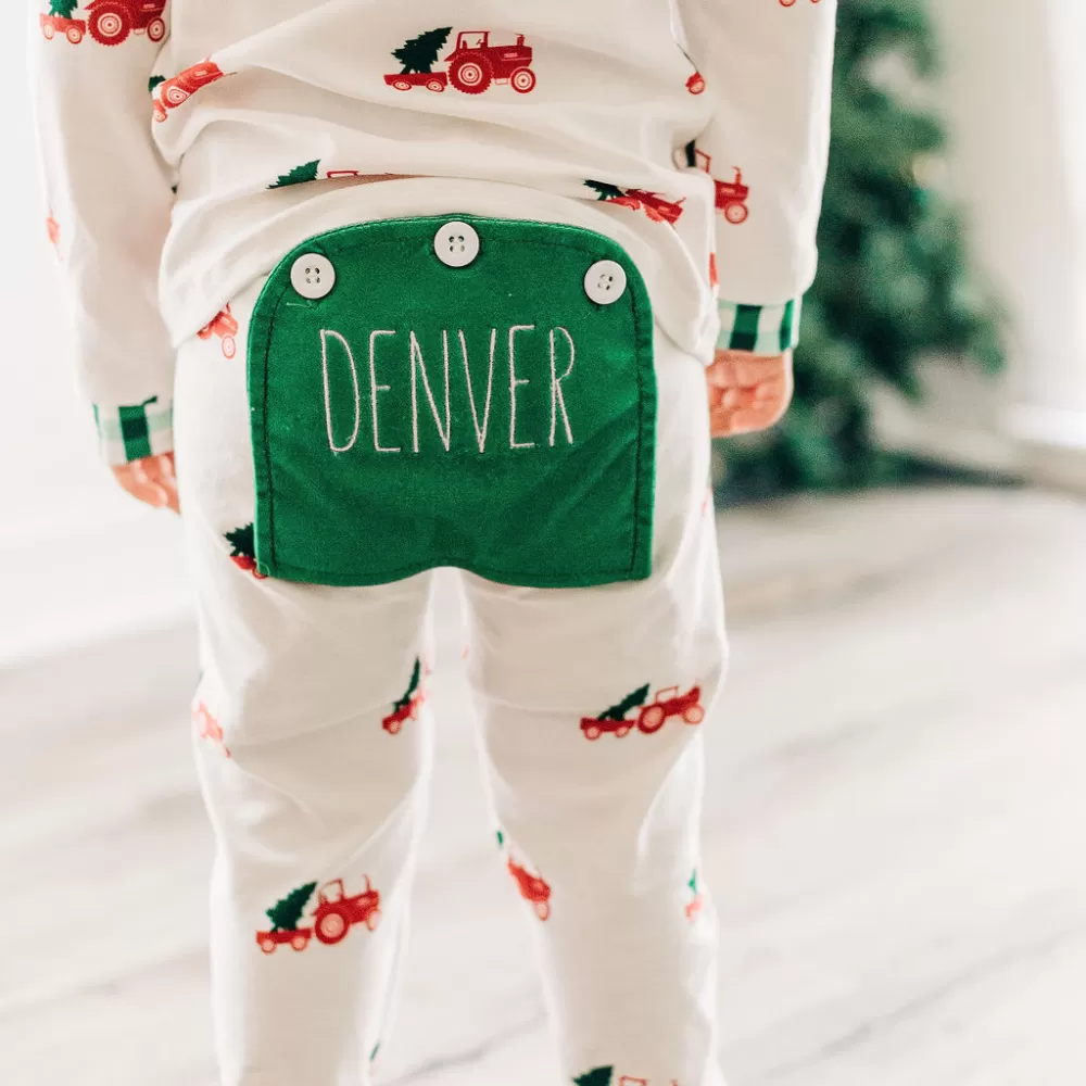 Buttflap Pajamas - Christmas Tractor Holiday Lounge PREORDER