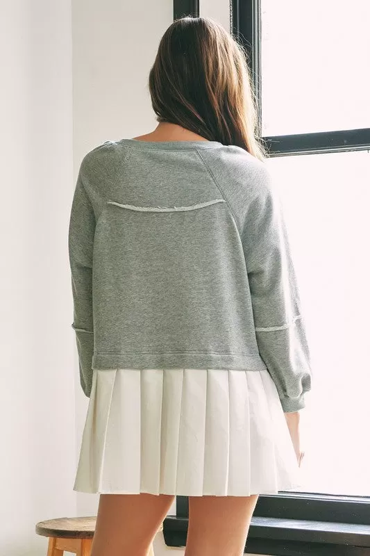 Camille Oversized Sweatshirt Dress