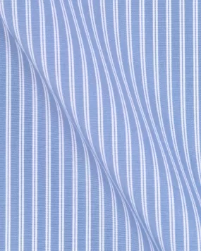 Canclini Argento Blue Stripe Shirt 3030.w060.0002.f03