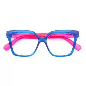 Captivated Eyewear - Georgia Blue/Pink