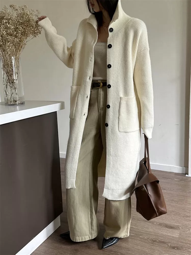 Casual Chic Oversized Fit Cardigan