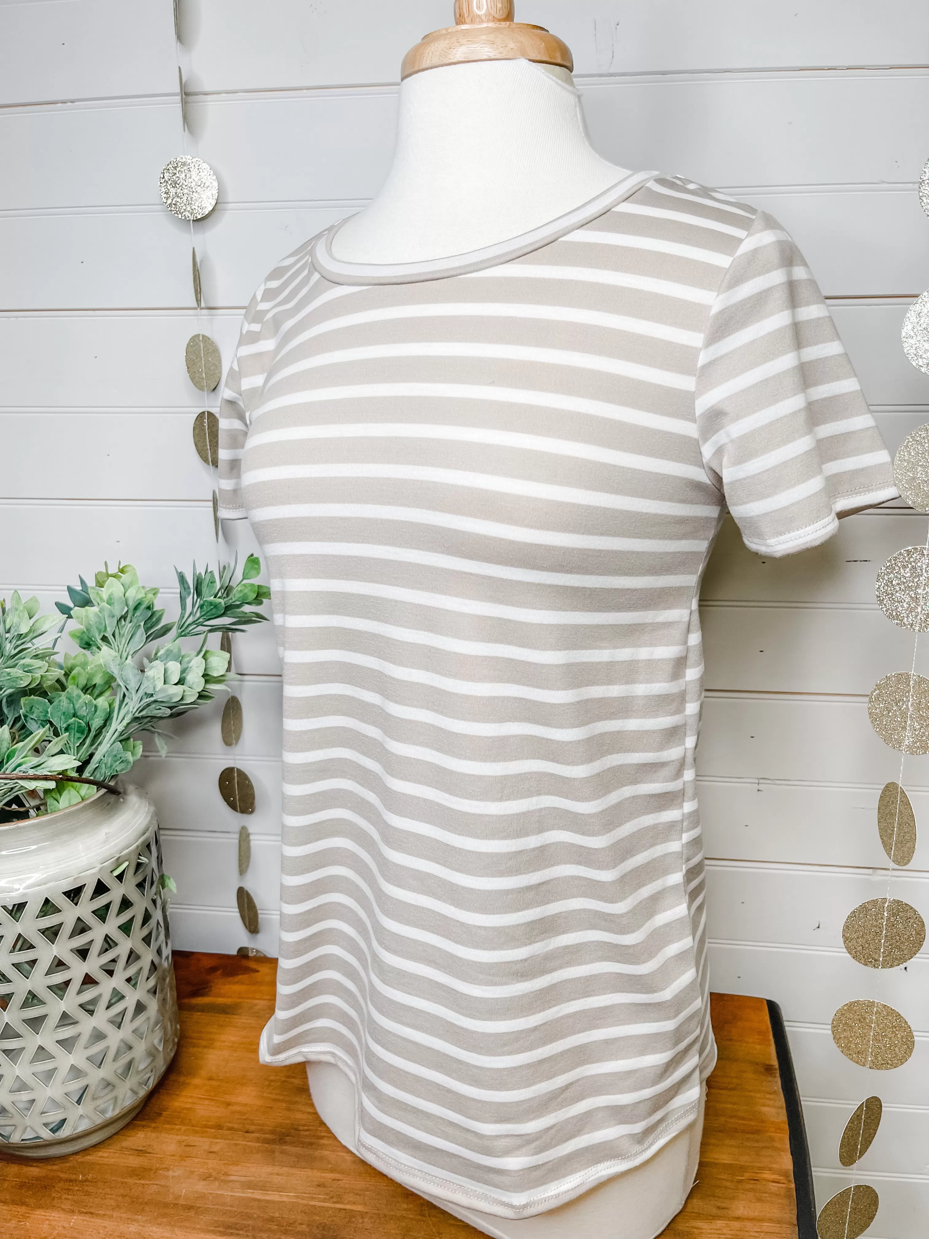 Casual Striped Tee