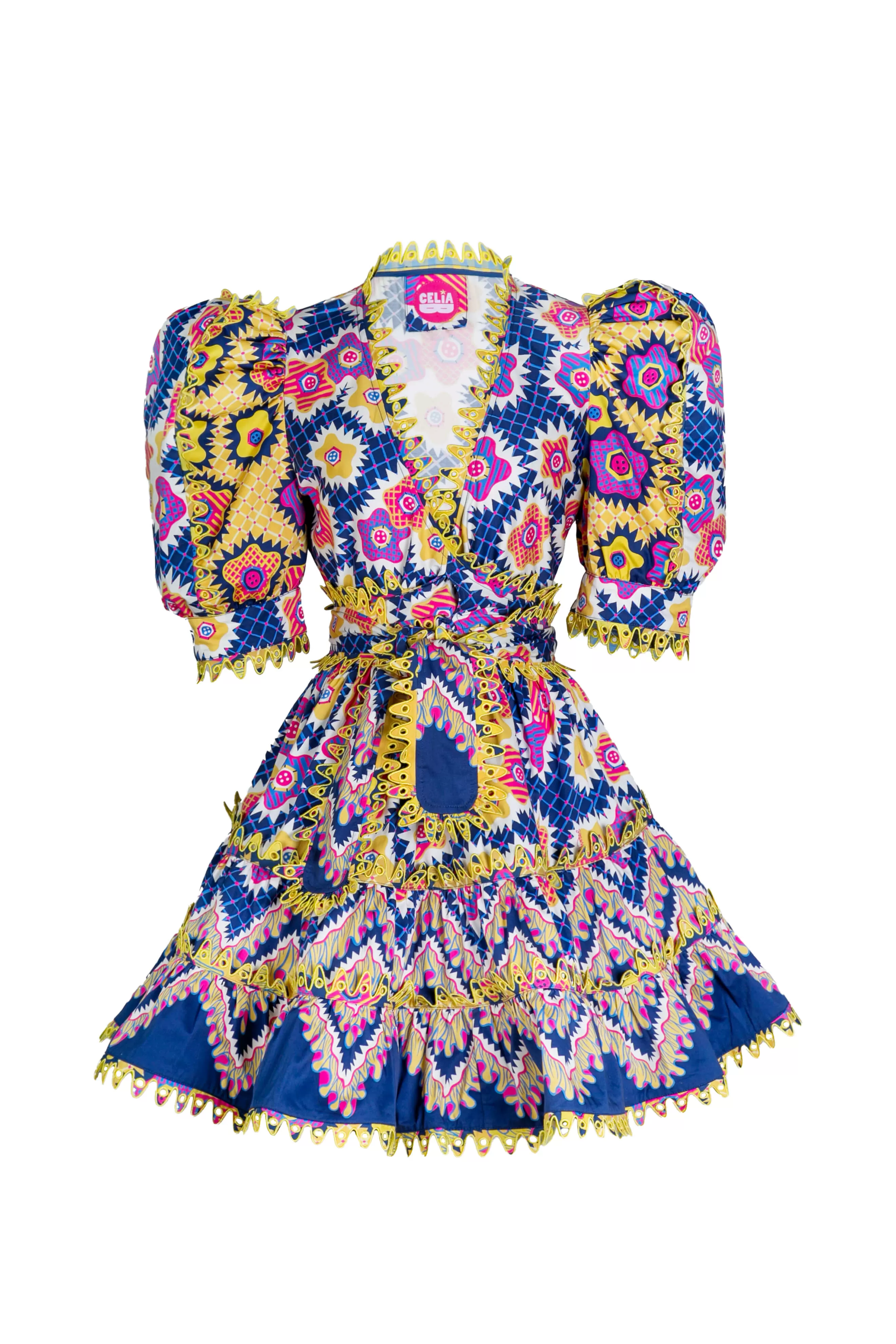 CELIA B & ZANDRA RHODES | Hayley Dress