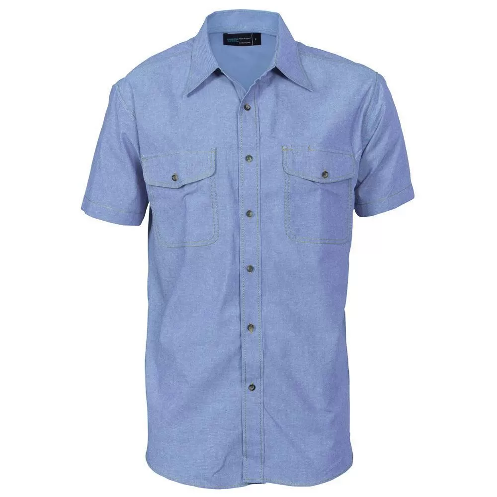 Chambray Short Sleeve Shirt