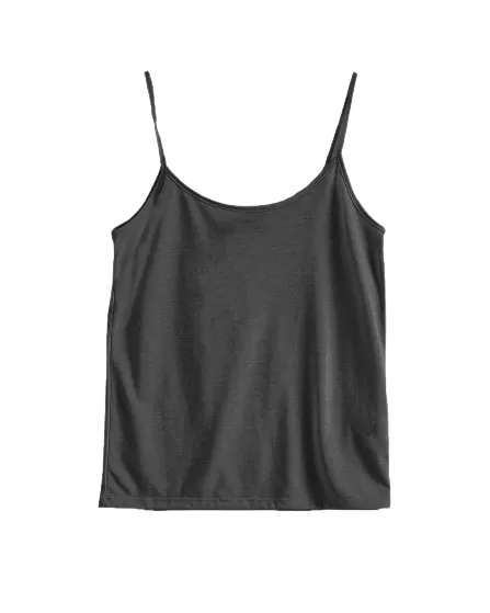 Charcoal Basic Camisole