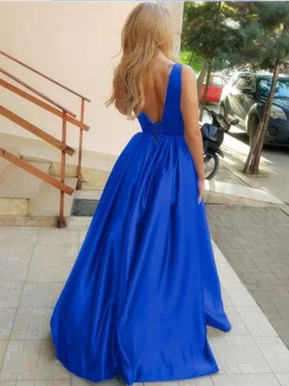 Chic A Line Prom Dress Simple Cheap Long Prom Dress #ER126