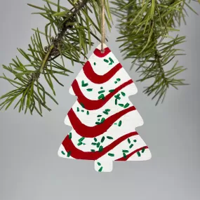 Christmas Cake Ornament