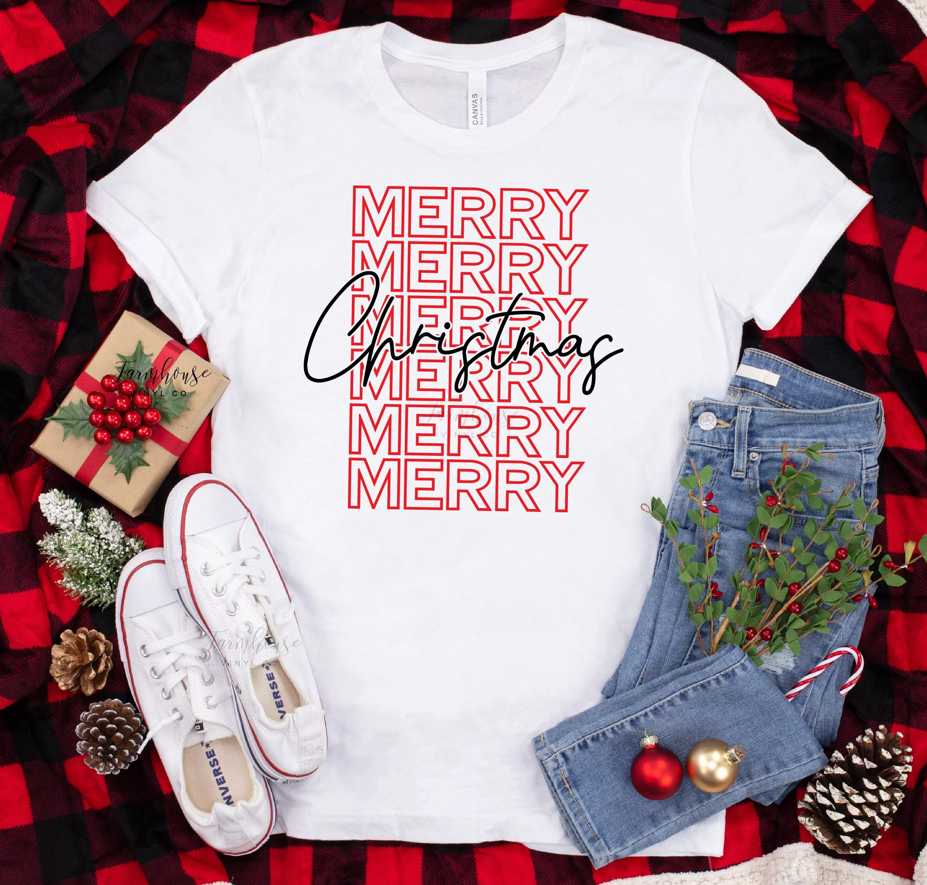 Christmas Group Mirror Shirts