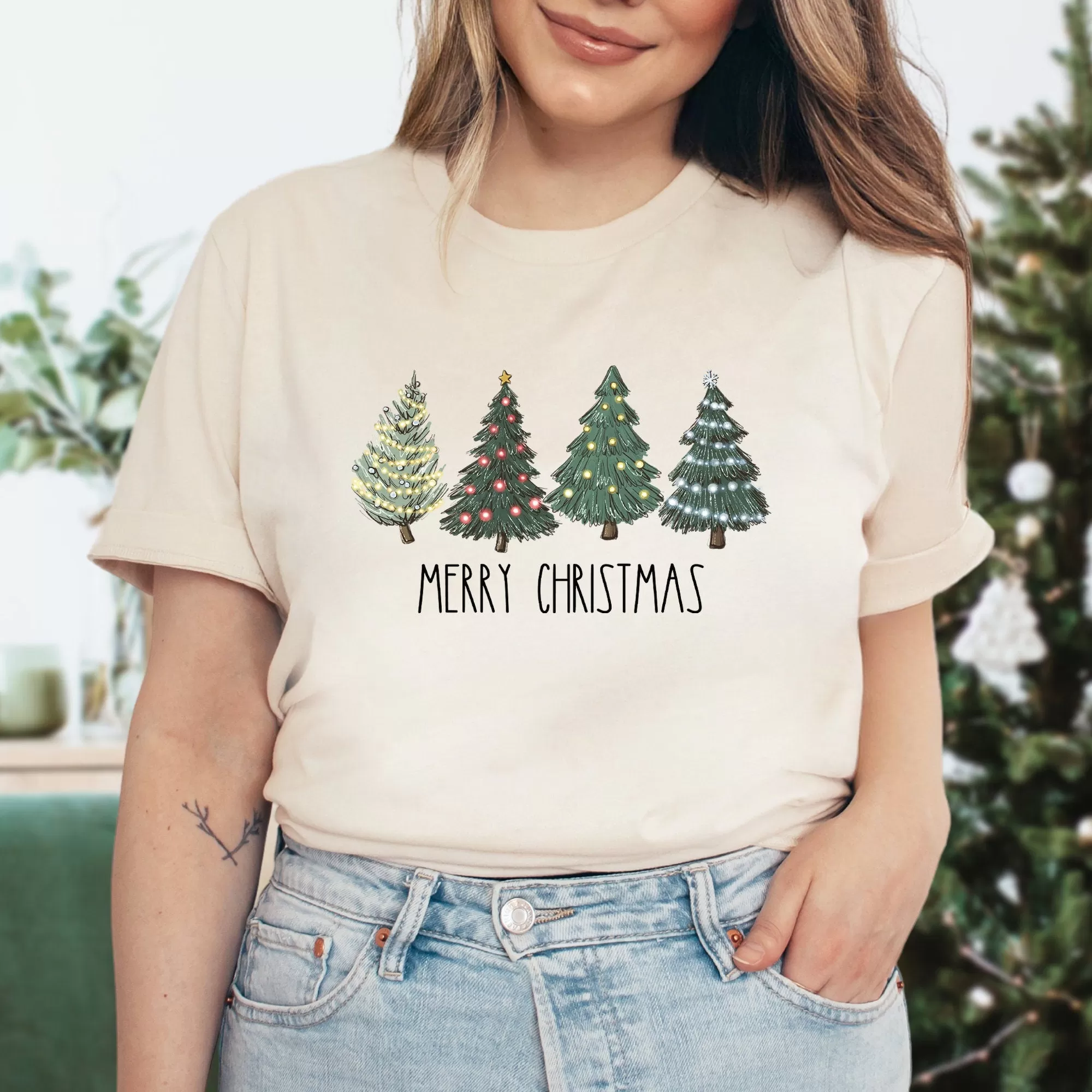 Christmas Trees Sweatshirt