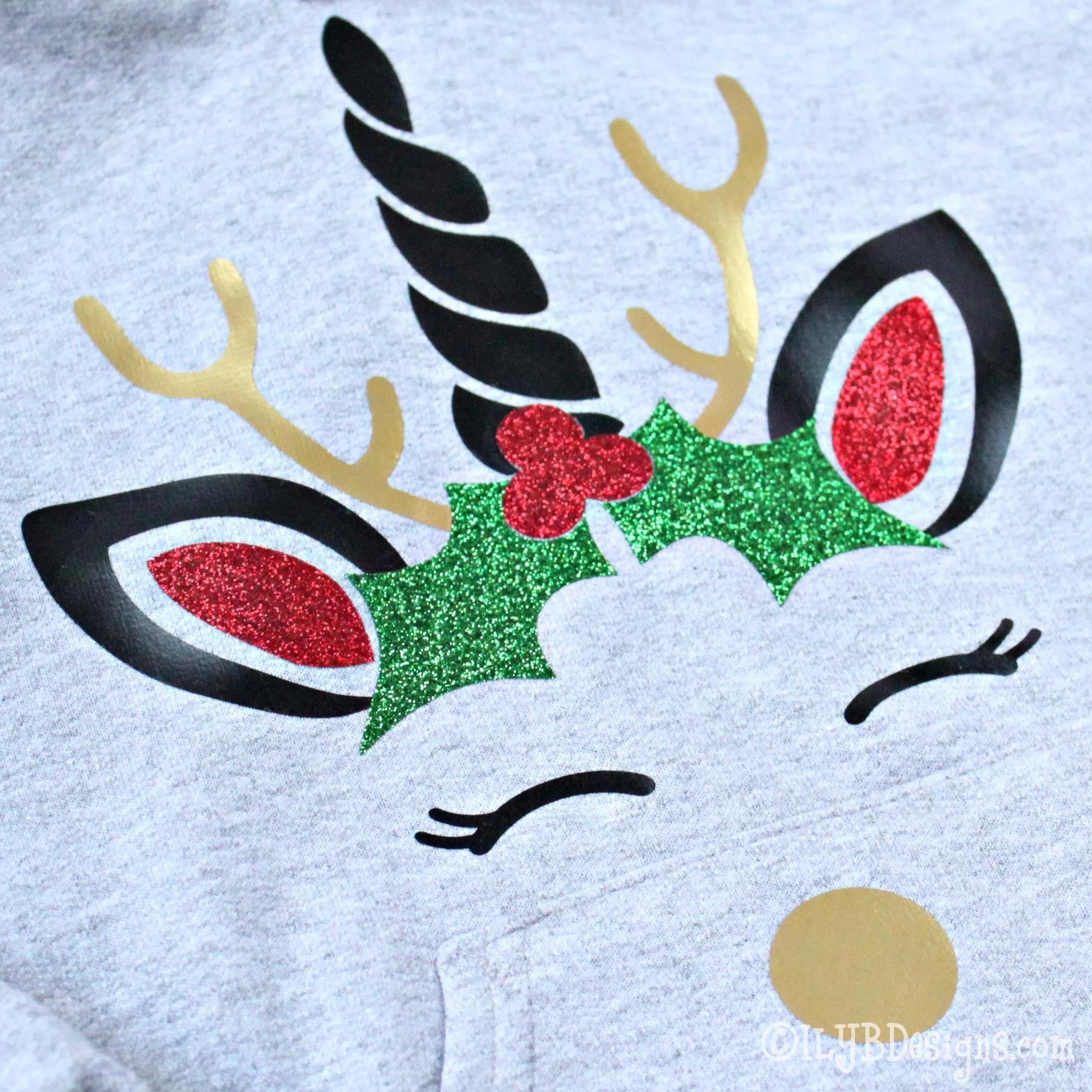 CHRISTMAS UNICORN Children's Hoodie Sweatshirt - CHRISTMAS UNICORN Kids Sweatshirt